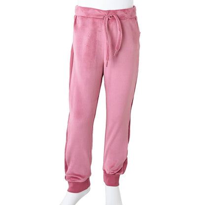 Kinderjoggingbroek 92 frambooskleurig 92