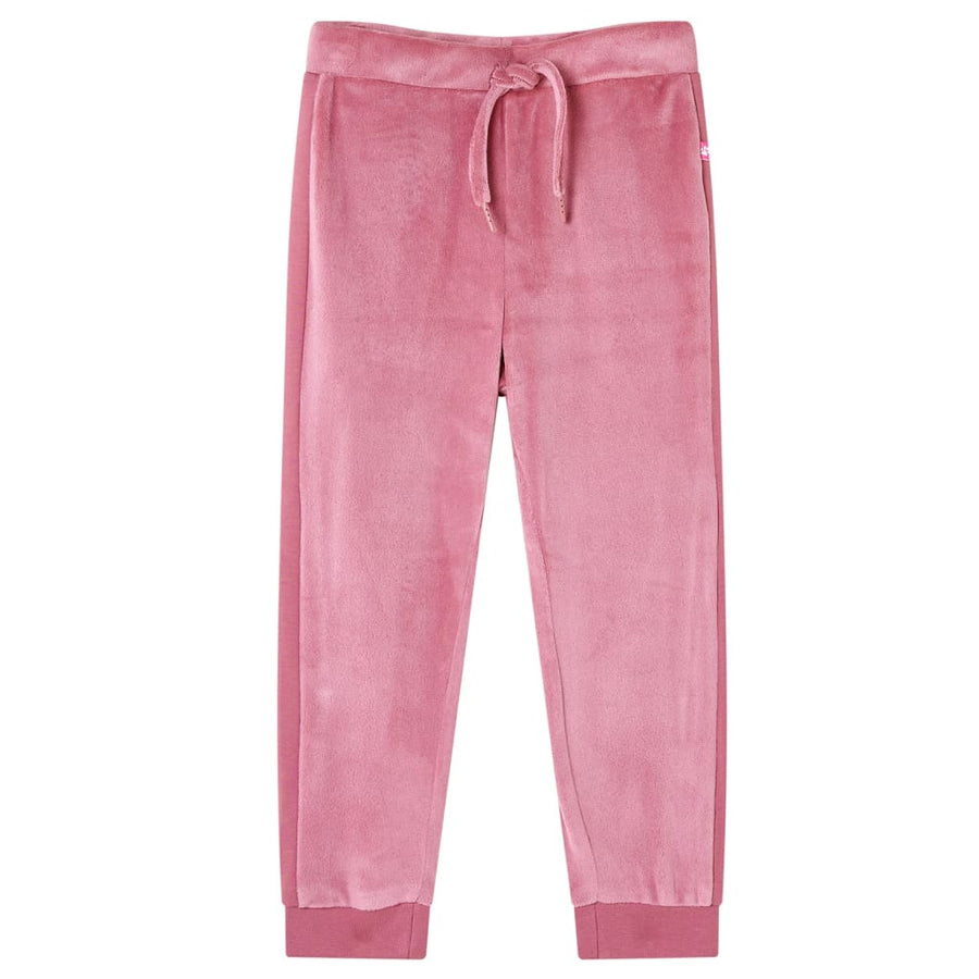 Kinderjoggingbroek 128 frambooskleurig