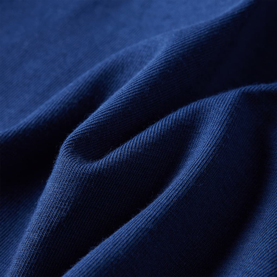 Kindershirt met lange mouwen 92 marineblauw Marineblauw 92