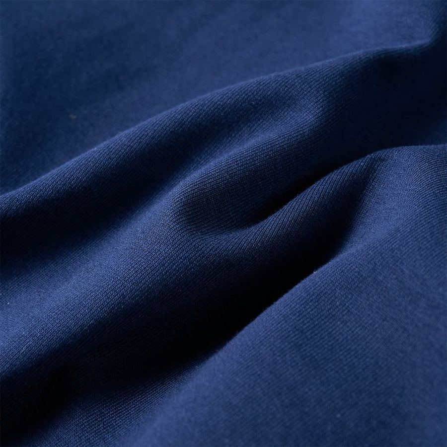 Kindertrui met capuchon 92 marineblauw Marineblauw