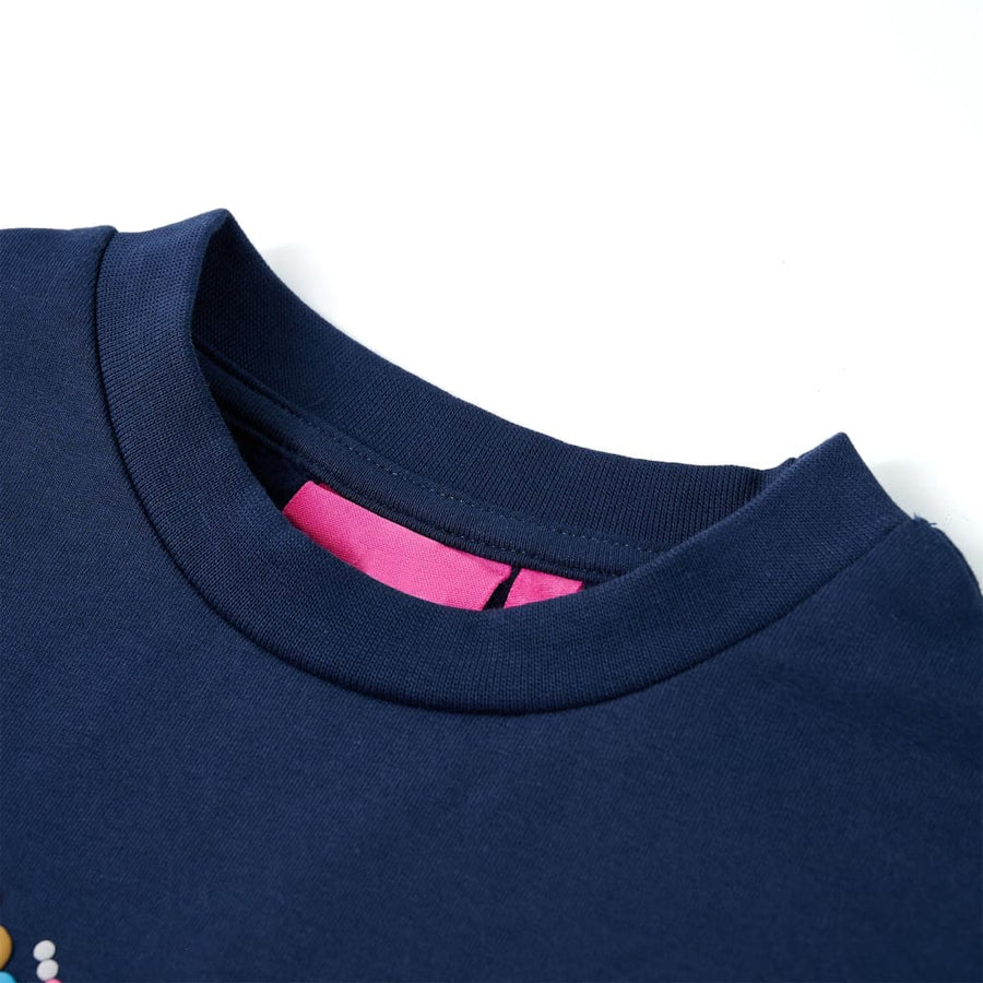Kindertrui 104 marineblauw 104