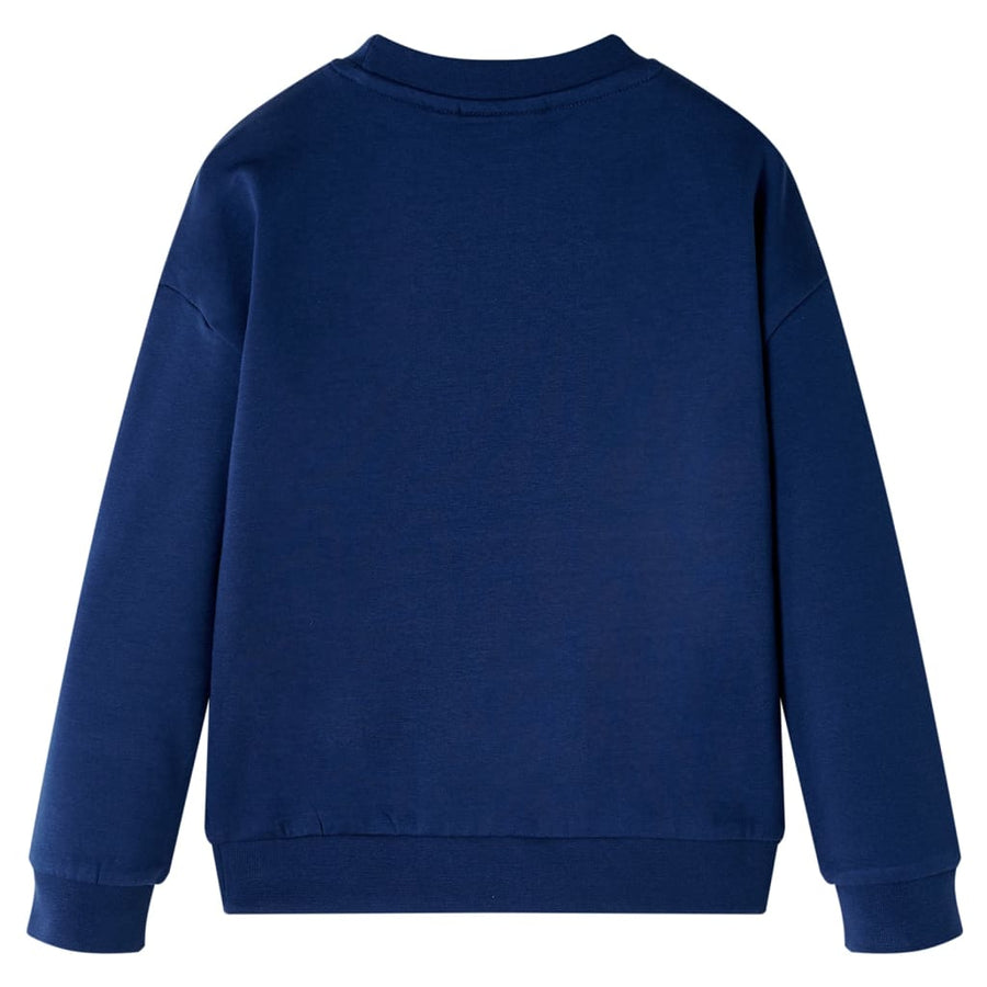 Kindertrui 128 marineblauw 128