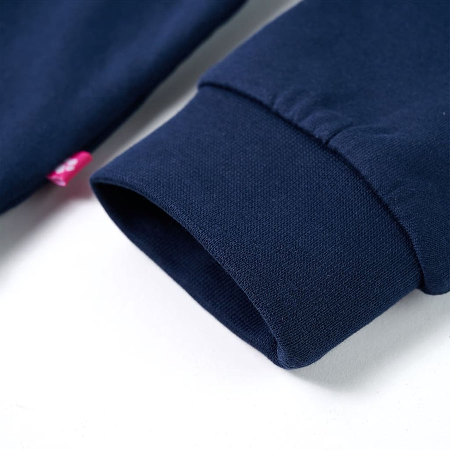 Kindertrui 128 marineblauw 128