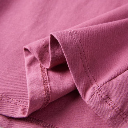 Kindershirt met lange mouwen 92 frambozenkleur Framboos 92