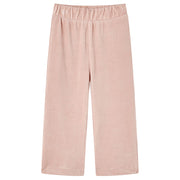Kinderbroek 104 ribfluweel Lichtroze