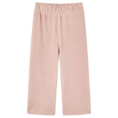 Kinderbroek 104 ribfluweel Lichtroze lichtroze 104