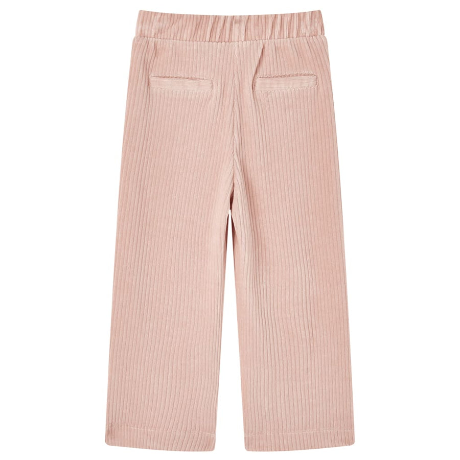 Kinderbroek 104 ribfluweel Lichtroze lichtroze 104