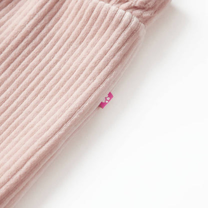 Kinderbroek 104 ribfluweel Lichtroze lichtroze 104