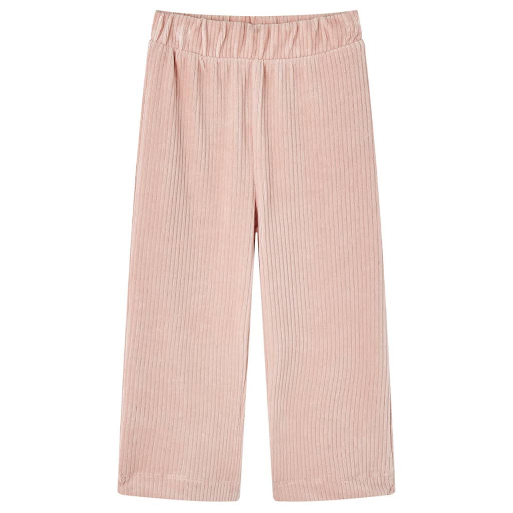 Kinderbroek 128 ribfluweel Lichtroze lichtroze 128