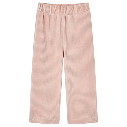 Kinderbroek 128 ribfluweel Lichtroze lichtroze 128