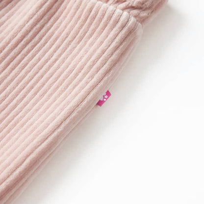Kinderbroek 128 ribfluweel Lichtroze lichtroze 128