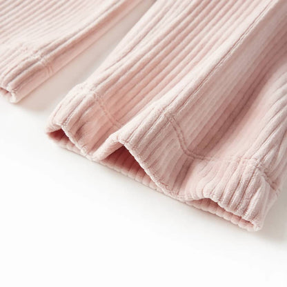Kinderbroek 128 ribfluweel Lichtroze lichtroze 128