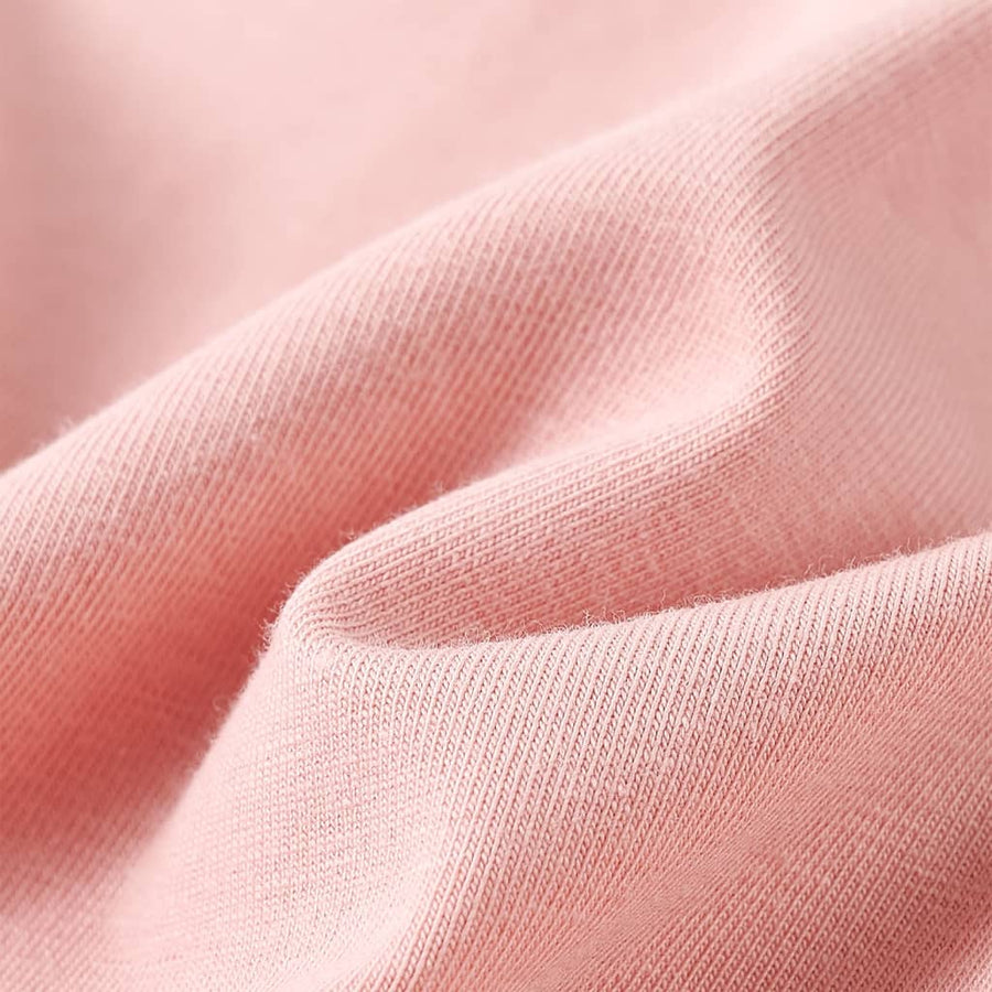 Kindershirt met lange mouwen 104 lichtroze lichtroze