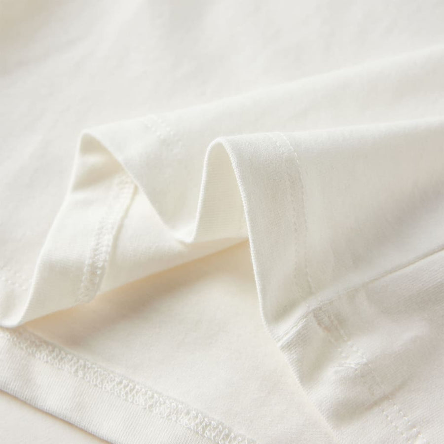 Kindershirt met lange mouwen 104 ecru Ecru