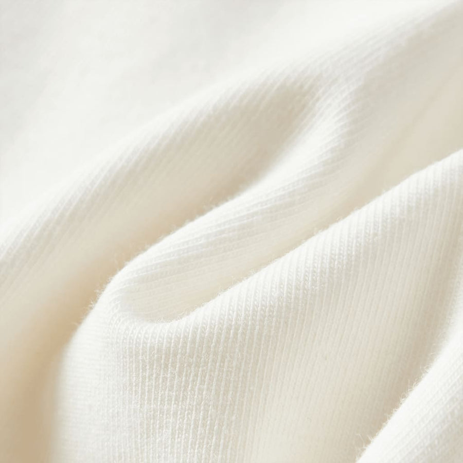 Kindershirt met lange mouwen 128 ecru Ecru