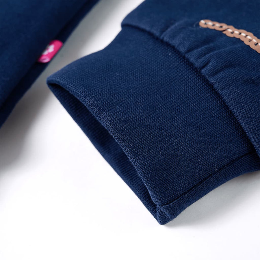 Kindertrui 92 marineblauw 92