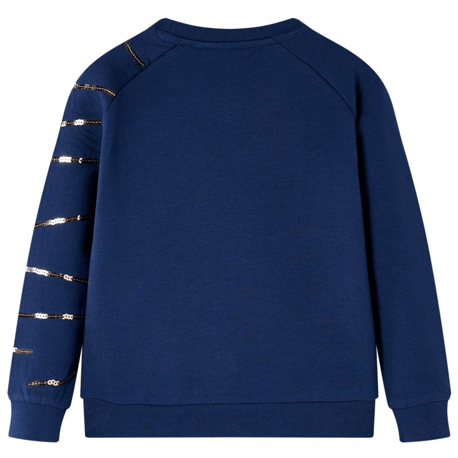 Kindertrui 128 marineblauw 128