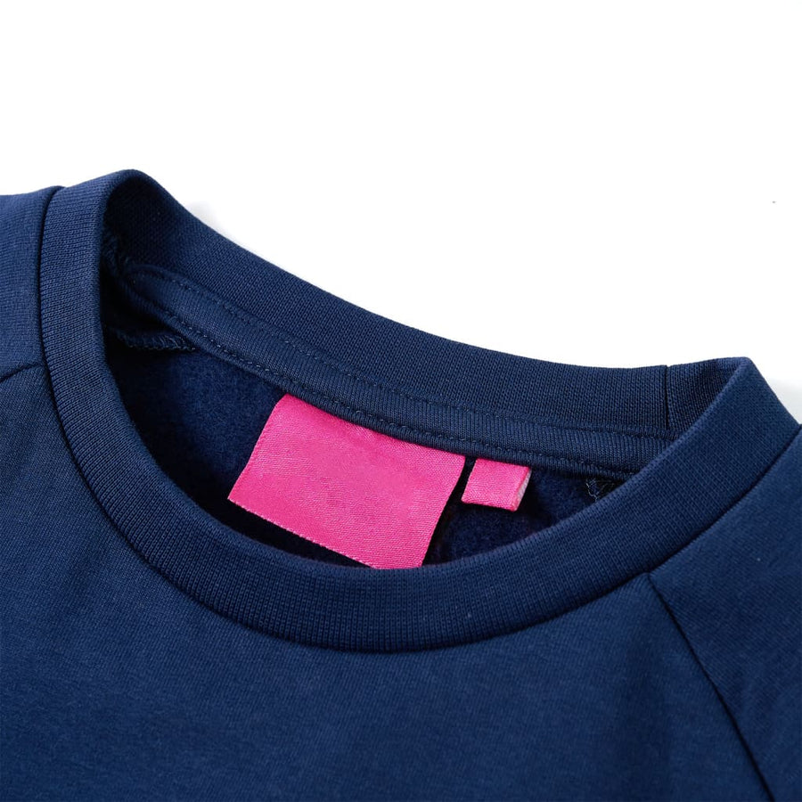 Kindertrui 128 marineblauw 128