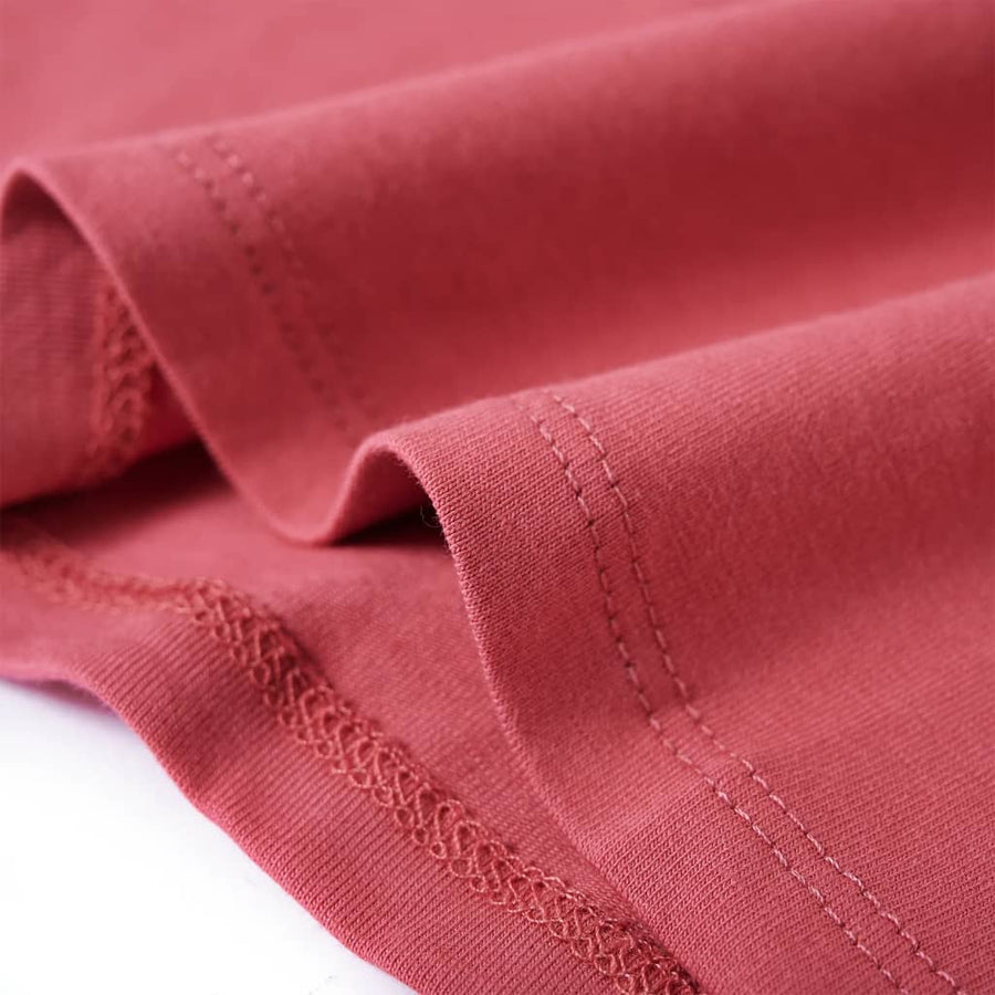 Kindershirt met lange mouwen 140 oudroze Roze