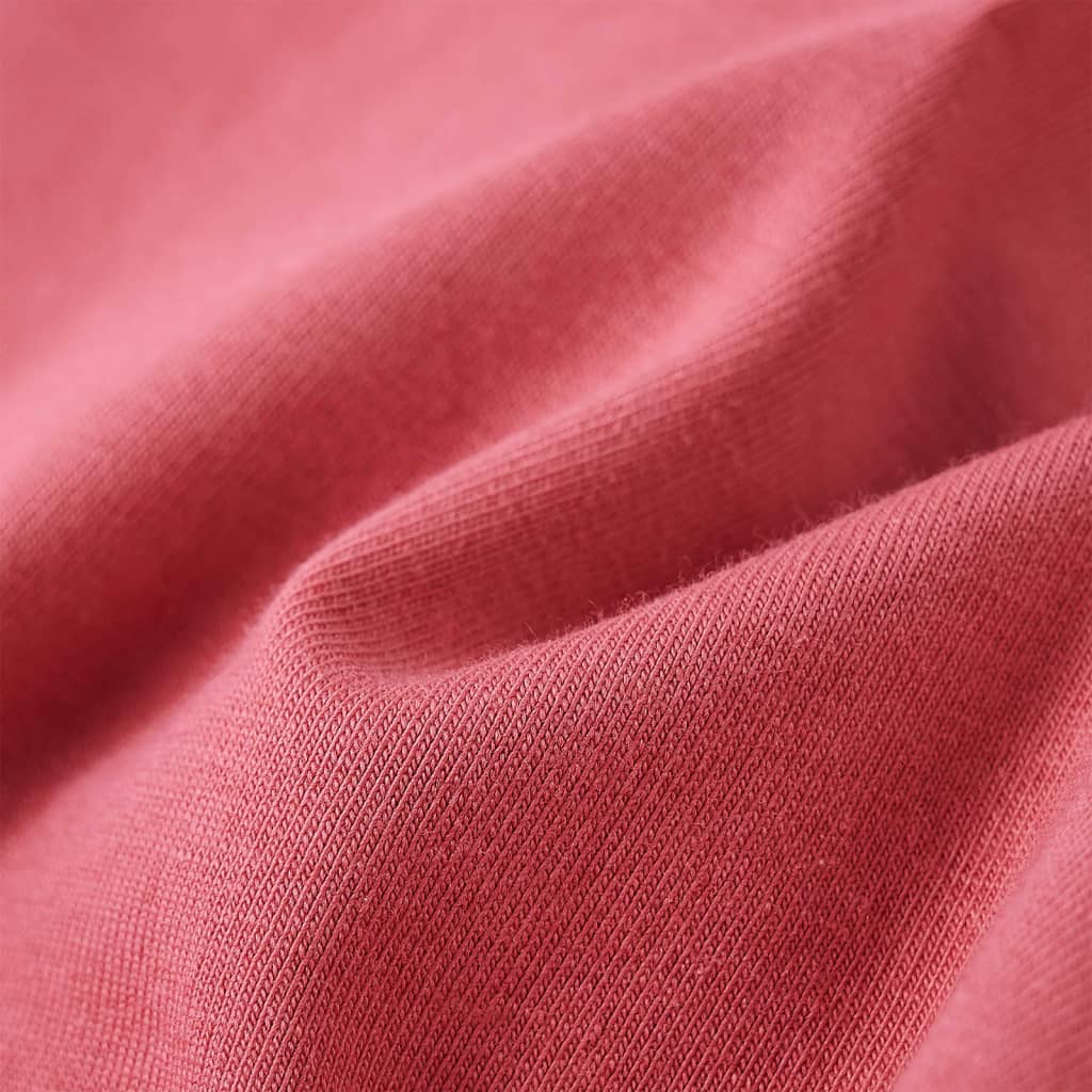 Kindershirt met lange mouwen 140 oudroze Roze