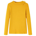 Children's long-sleeved shirt 116 ochre