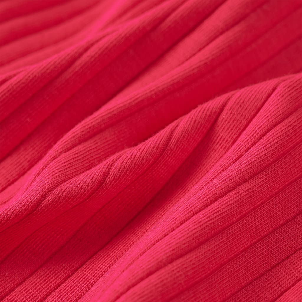 Kindershirt met lange mouwen 104 felroze Roze