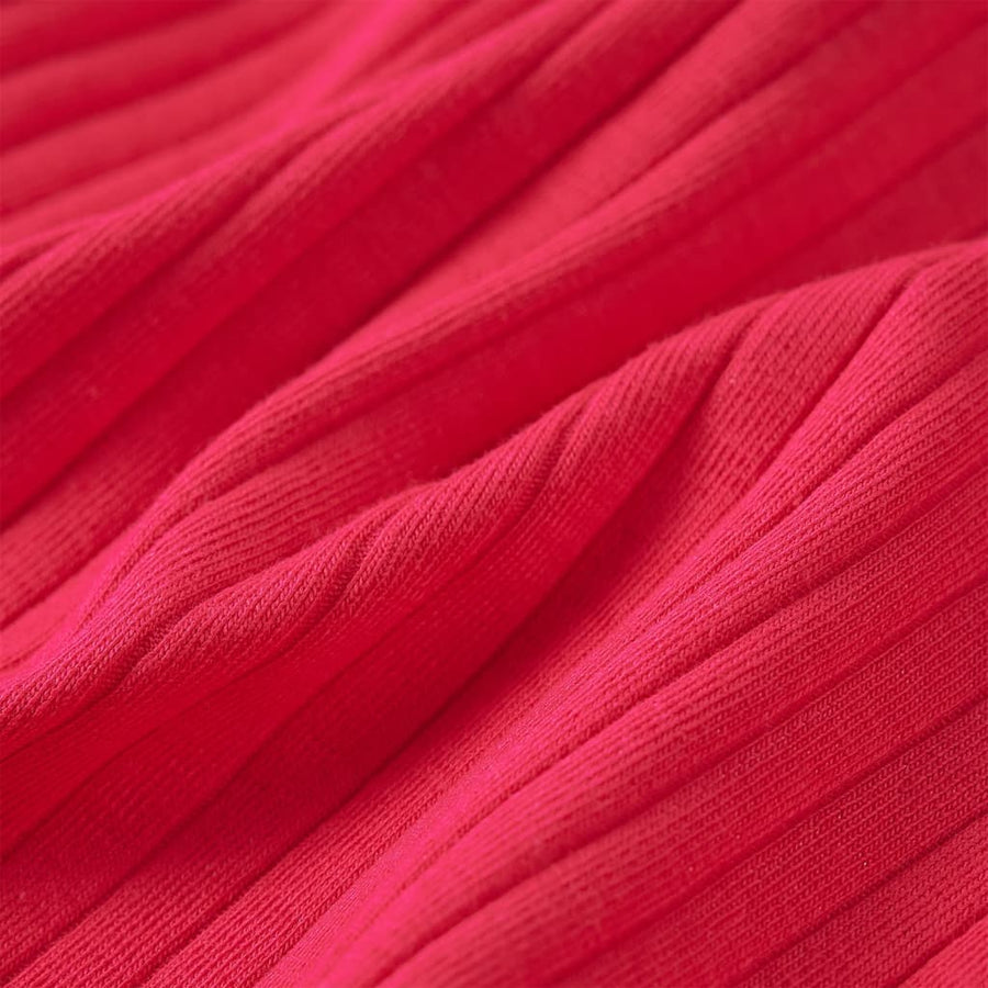 Kindershirt met lange mouwen 116 felroze Roze