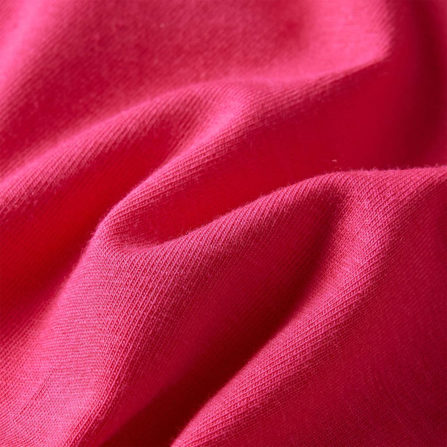 Kindershirt met lange mouwen 128 felroze Roze 128