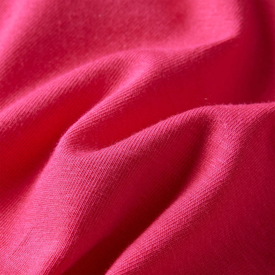 Kindershirt met lange mouwen 140 felroze Roze 140