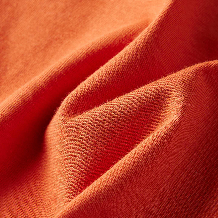 Kindershirt met lange mouwen 104 oranjebruin orange