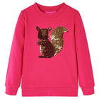Kids' jumper 116 bright pink