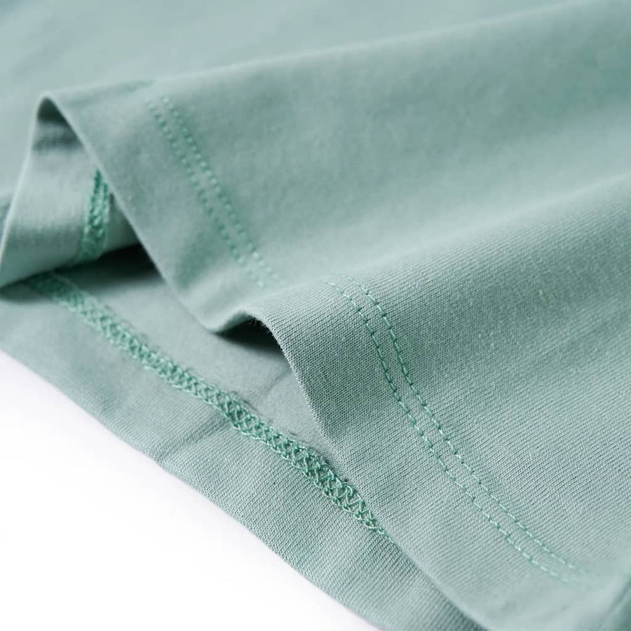 Kindershirt met lange mouwen 116 middelmintkleurig Mintgroen 116