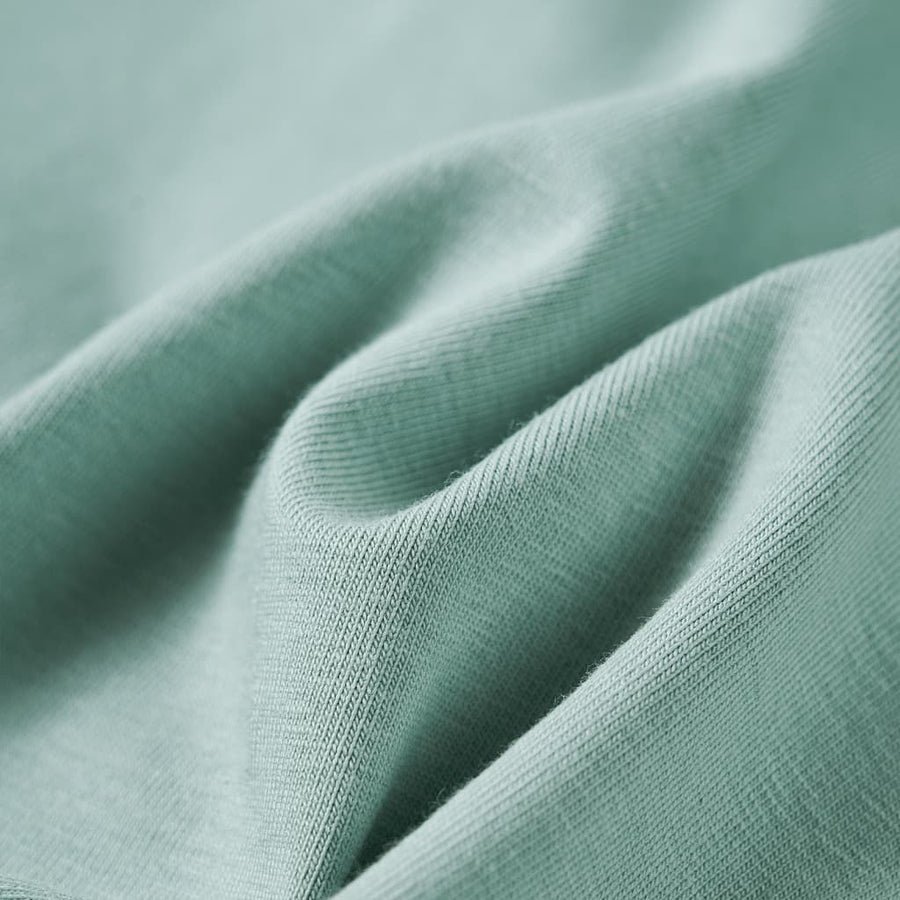 Kindershirt met lange mouwen 128 middelmintkleurig Mintgroen 128