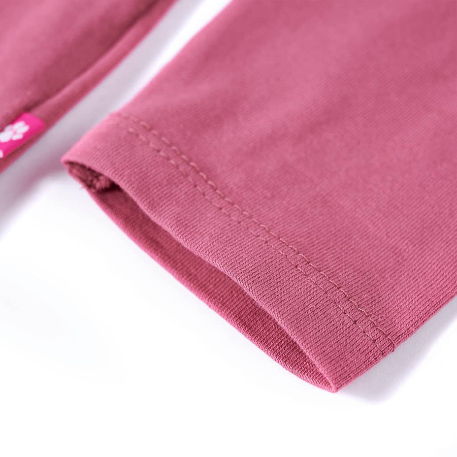 Kindershirt met lange mouwen 104 frambozenkleurig Framboos 104