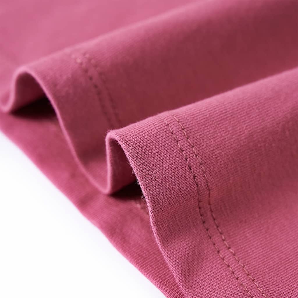 Kindershirt met lange mouwen 116 frambozenkleurig Framboos 116