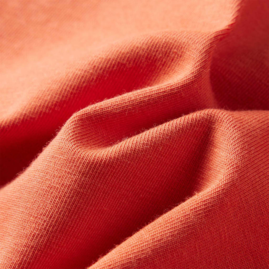 Kindershirt met lange mouwen 116 oranjebruin orange