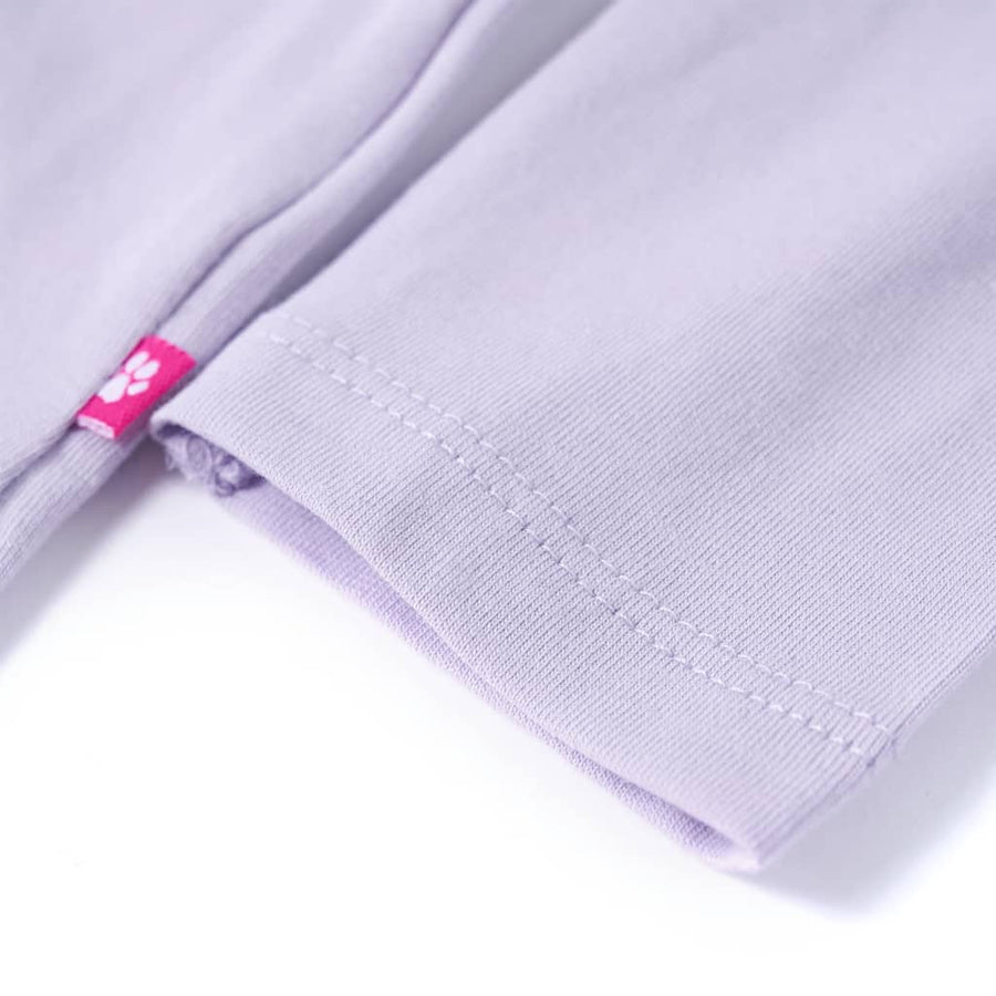Kindershirt met lange mouwen 104 lichtlila Lila 104