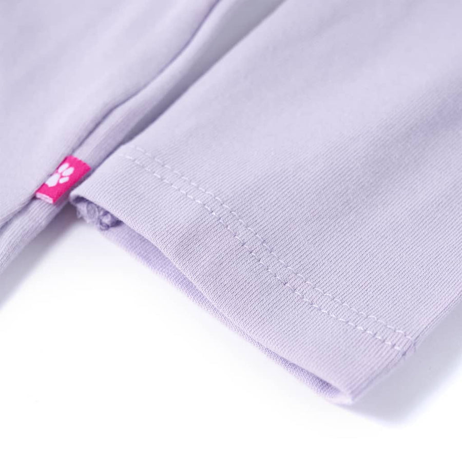 Kindershirt met lange mouwen 128 lichtlila Lila 128
