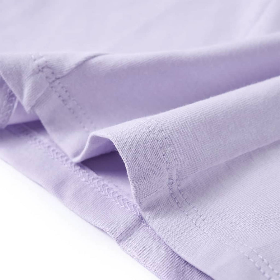 Kindershirt met lange mouwen 128 lichtlila Lila 128