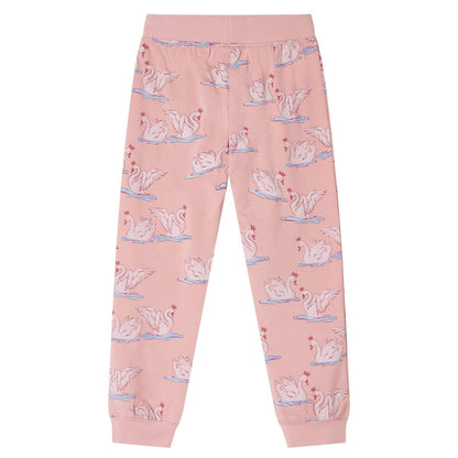 Kinderpyjama met lange mouwen 116 lichtroze