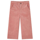Children's trousers 104 corduroy old pink