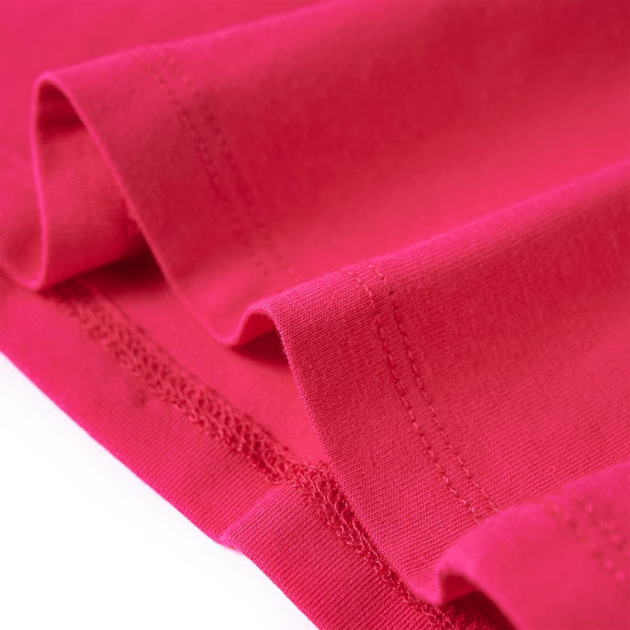 Kindershirt met lange mouwen 104 felroze Roze 104