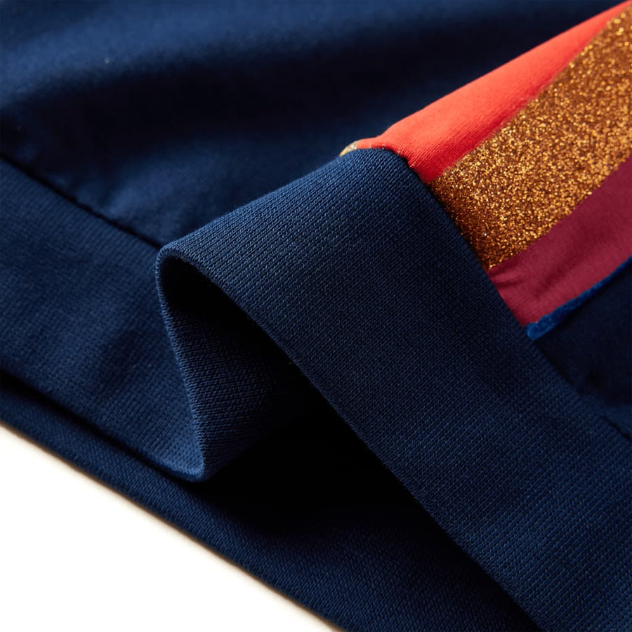 Kindertrui 128 marineblauw 128