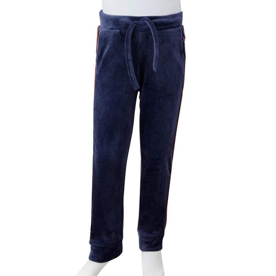Kinderjoggingbroek 140 marineblauw 140
