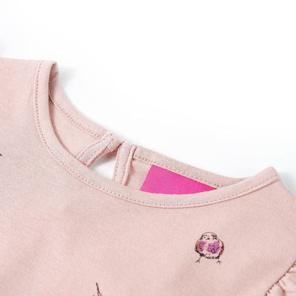 Kindershirt met lange mouwen 92 roze 92