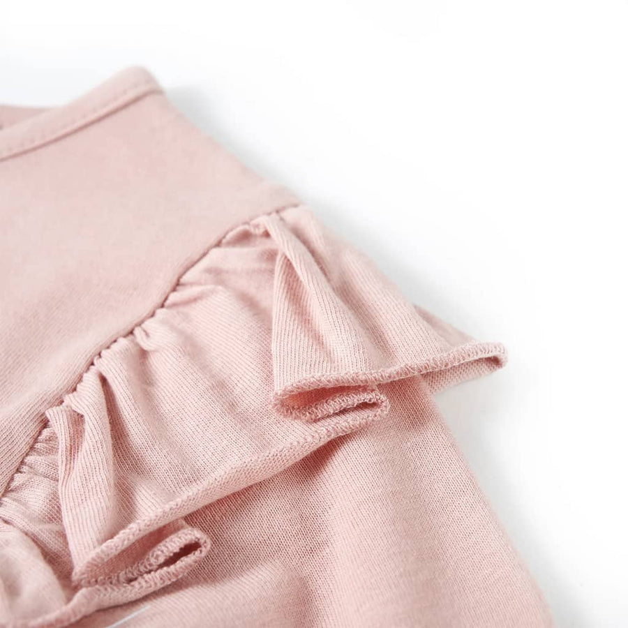 Kindershirt met lange mouwen 128 roze 128