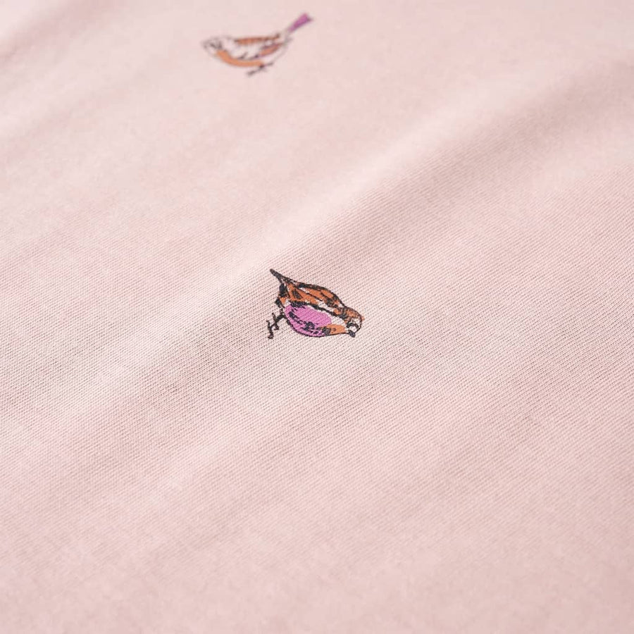 Kindershirt met lange mouwen 128 roze 128