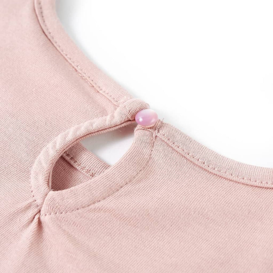 Kindershirt met lange mouwen 128 roze 128