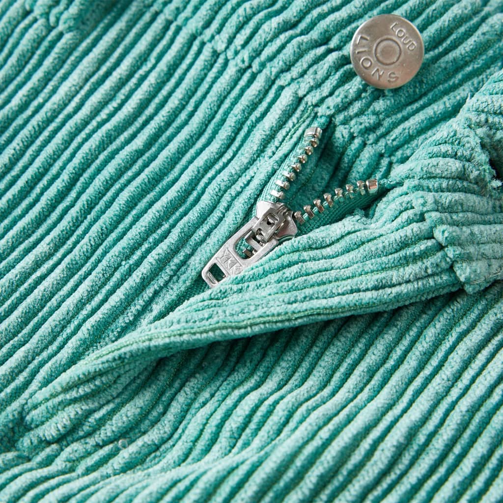Kinderbroek 104 ribfluweel mintgroen 104