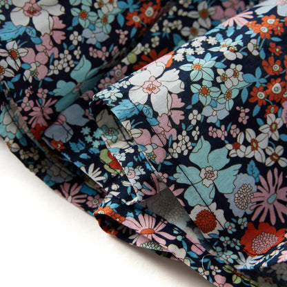 Kinderrokje 128 donkerblauw 128